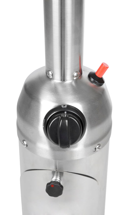 Fire Sense 60262 - Stainless Steel Table Top Patio Heater - Silver