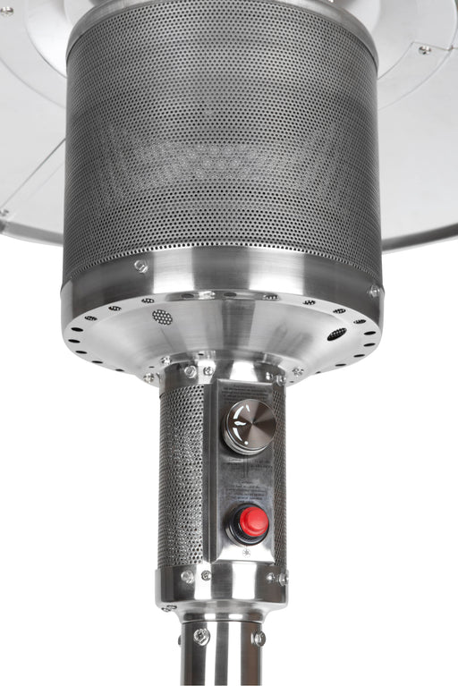 Fire Sense 61445 - Stainless Steel Natural Gas Patio Heater - Silver