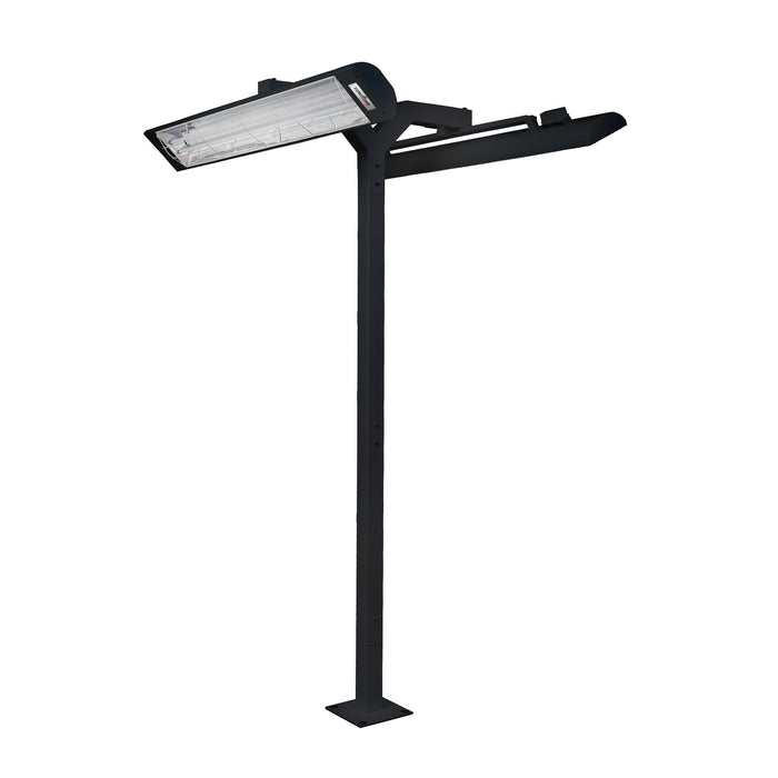 Innova Eurofase EF6108PMB Pole Mount Pole Mount 3.20 in. x 3.20 in. x 96 in. - Black
