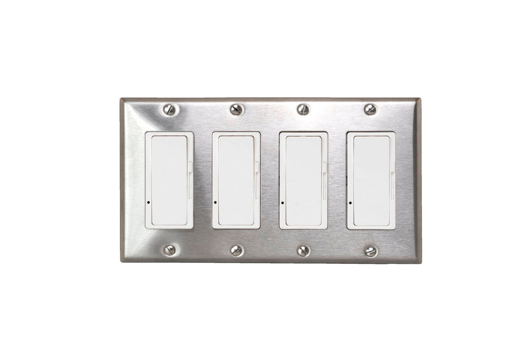 Innova Eurofase EFSSPS4 Controls Switch 240V8.30 in. x 2.50 in. x 4.5 in. - Stainless Steel