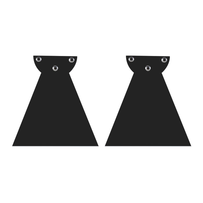 Standard 6 Inch Pair of Replacement W/WD Series Infratech Heater Brackets - 22 1151BL - Black