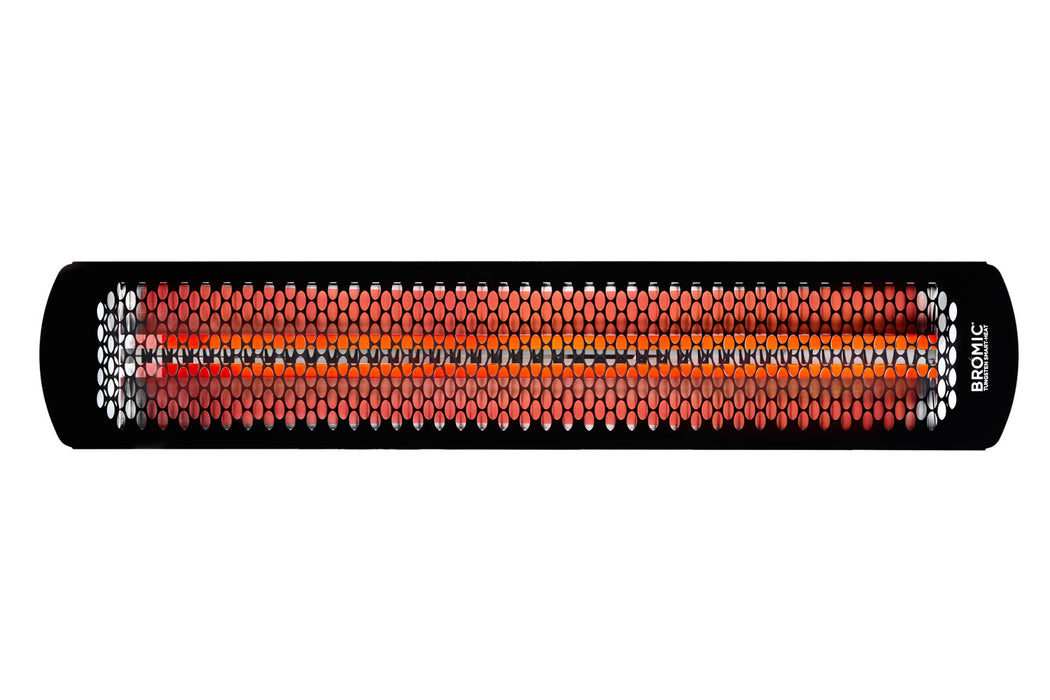 BROMIC BH0420033 Tungsten Electric 6000W 220V-240V 25A Infrared Radiant Patio Heater - 56 x 3.5 x 8.5 in. - Black