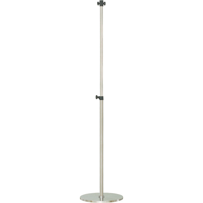 Almo HAN1071ST-SLV Height Adjustable Pole Stand for Select Infrared Heat Lamps Silver - 18 in. x 18 in. x 80 in.