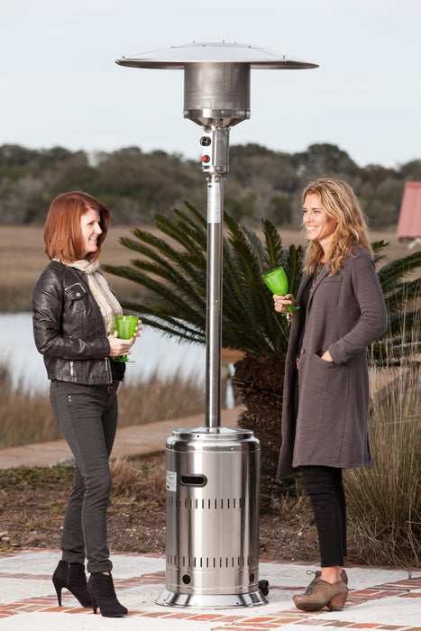 Fire Sense 01775 - Stainless Steel Commercial Patio Heater - Silver