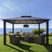 Paragon Outdoor OH-BL1500-3E - SOL Pendent Electric Heater - 29.1 in. x 29.1 in. x 12.6 in. - Black