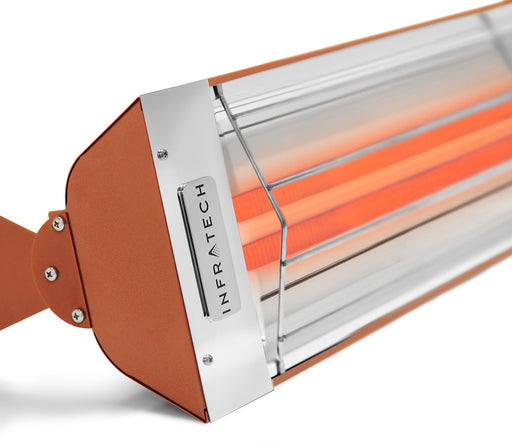 Infratech WD Series Dual Element WD3028CP 3000 Watts 208V 14 Amps Infrared Electric Patio Heater 33 x 8 x 3 in. Copper Color