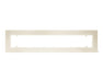 Infratech 18 2302AL 48 in. Flush Mount Frame - 48 x 8 x 18 gauge 304 SS in. - Almond Color