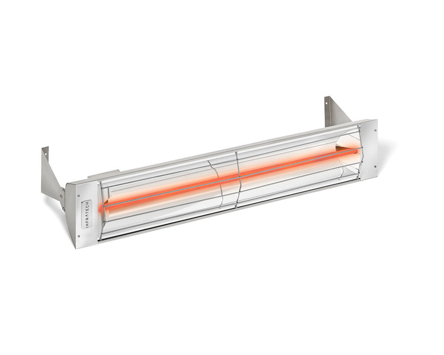 Infratech W Series Single Element W2548AL 2500 Watts 480V 5.2 Amps Infrared Electric Patio Heater 39 x 8 x 3 in. Almond Color