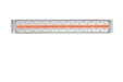 Infratech C Series Single Element with Contemporary Motif C3028MG1 3000 Watts 208V 14.42 Amps Infrared Electric Patio Heater 61.25 x 8.19 x 2.5 in. Stainless Steel Marine Grade Color