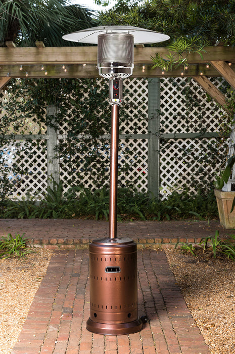 Fire Sense 63008 - Aged Chestnut Finish Patio Heater - Brown