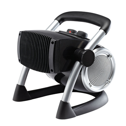 Almo 5919 Lasko Pro-Ceramic Utility Heater  - 11.4 in. x 10.10 in. x 10.40 in. - Black