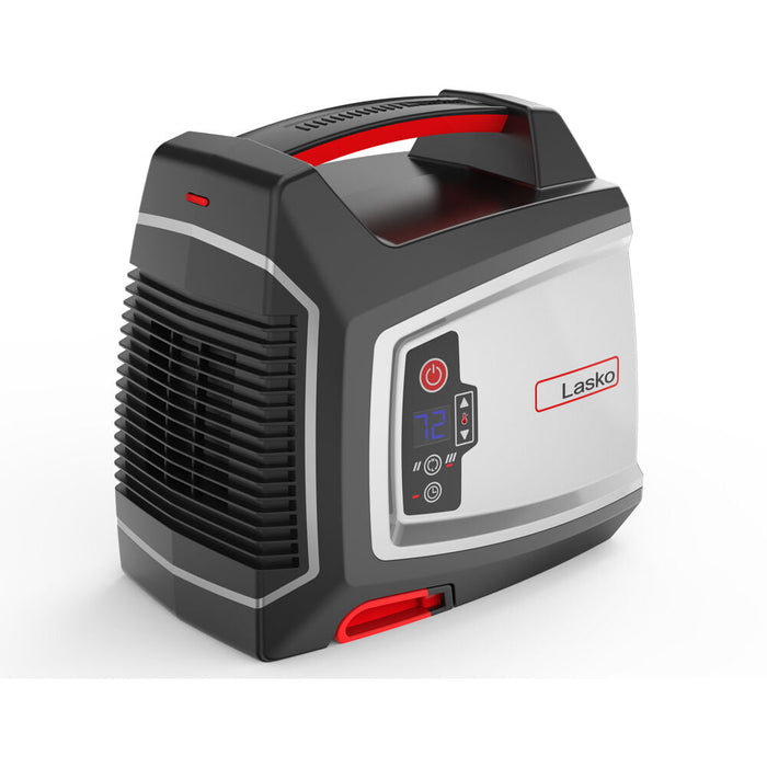 Almo CU12510 Elite Collection Ceramic Utility Heater  - 12.5 in. x 8.60 in. x 11.80 in. - GRAY