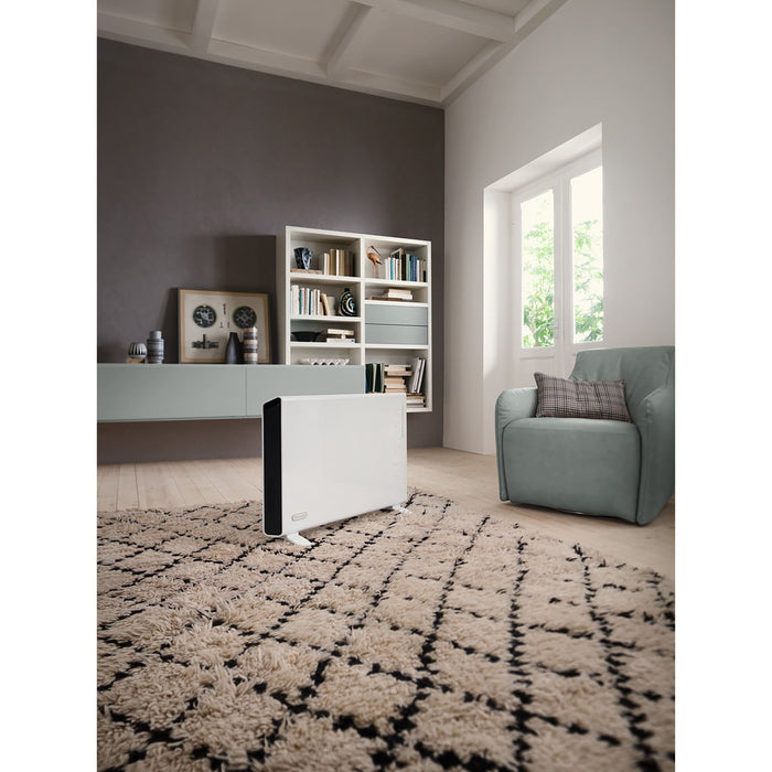 Almo HCX9115E-6A SlimStyle Digital 1500W Convection Panel Heater with Dual Fan  - 32.2 in. x 3 in. x 21.8 in. - White