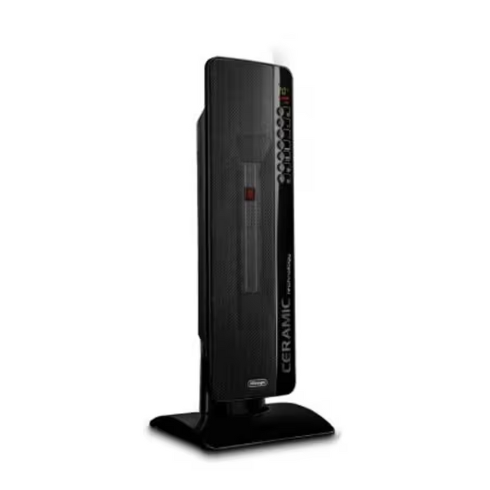 Almo TCH8093ERSB De'Longhi Digital Flat Panel 27" Tower Ceramic Heater  - 10.83 in. x 10.6 in. x 27.36 in. - Black