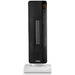 Almo TCH8093ER De'Longhi Digital Flat Panel 27" Tower Ceramic Heater  - 10.83 in. x 10.6 in. x 27.36 in. - Black and White