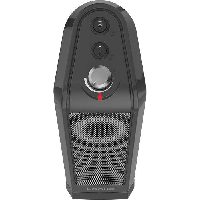 Almo CT16451 Oscillating Ceramic Tower Heater  - 6.08 in. x 5.08 in. x 15.7 in. - Gray