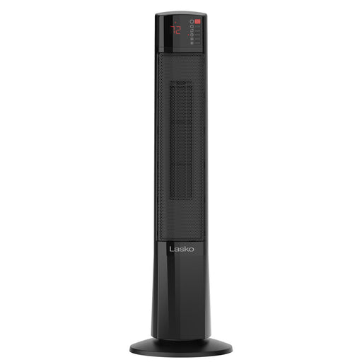 Almo CT30796 Lasko Ceramic Tower Heater with Remote Control  - 8.06 in. x 9 in. x 29.15 in. - Black