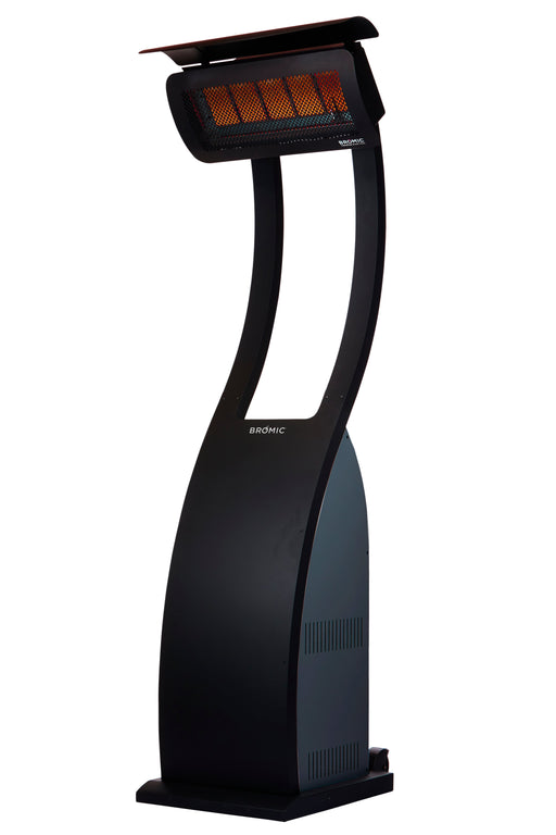 BROMIC BH0510005 Tungsten Gas Portable 38500 BTU Infrared Radiant Patio Heater - 2.3 x 2.3 x 7.1 in. - Black