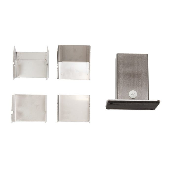 BROMIC BH3624007 Part Accessory Wall Bracket Covers Set Platinum Electric 4500W - Silver