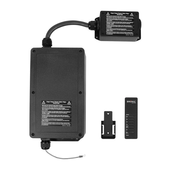 BROMIC BH8380007 Part Accessory Eclipse Electric Portable Dimmer Control - Black