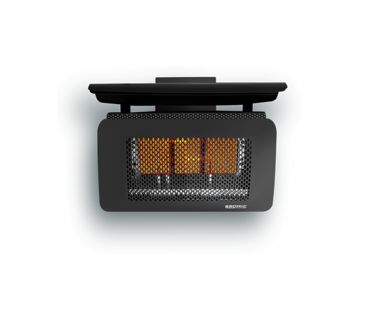BROMIC BH0210002-1 Tungsten Smart-Heat 26000 BTU Propane Gas Infrared Radiant Patio Heater - 19.3 x 14 x 15.9 in. - Black