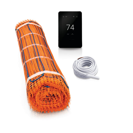 SunTouch 12002224-KIT-CMDWiFi 120V CommandPlus TapeMat Kits (45 Sq.Ft.) Electric Floor Heating - 22.5 ft. x 2 ft. x 0.125 in. - Orange Color