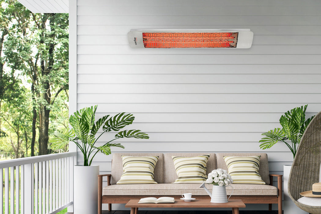 Innova Heaters Innova Eurofase EF40240S Electric Infrared Patio Heater - Stainless ...