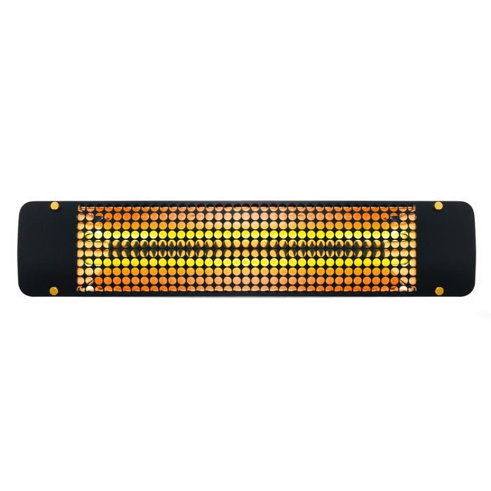 Innova Eurofase EF60208B7 6000 Watts EF60 Series Electric Infrared Patio Heater 208V 61.25 in. x 9.38 in. x 8.18 in. - Black