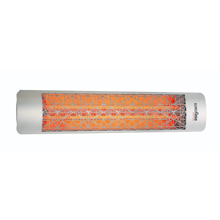 Innova Eurofase EF60208S4 6000 Watts EF60 Series Electric Infrared Patio Heater 208V 61.25 in. x 9.38 in. x 8.18 in. - Stainless Steel