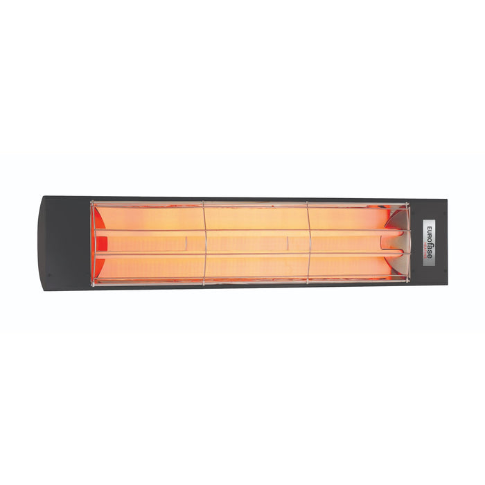 Innova Eurofase EF40480B 4000 Watts EF40 Series Electric Infrared Patio Heater 480V 39.38 in. x 9.38 in. x 8.18 in. - Black