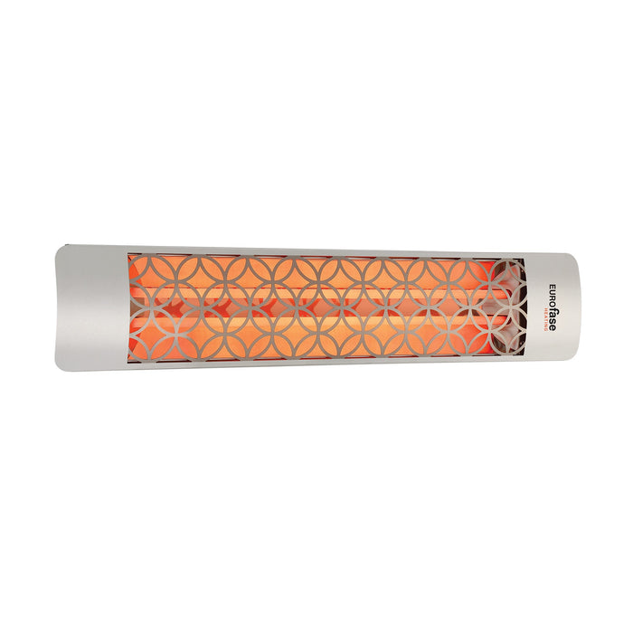 Innova Eurofase EF40480S2 4000 Watts EF40 Series Electric Infrared Patio Heater 480V 39.38 in. x 9.38 in. x 8.18 in. - Stainless Steel