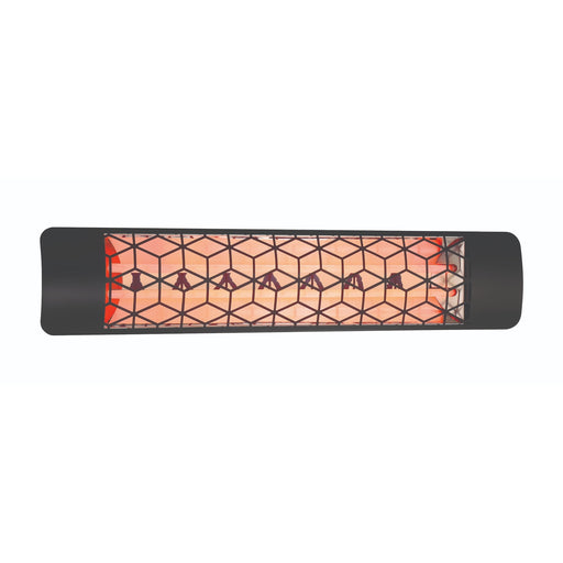 Innova Eurofase EF40277B6 4000 Watts EF40 Series Electric Infrared Patio Heater 277V 39.38 in. x 9.38 in. x 8.18 in. - Black