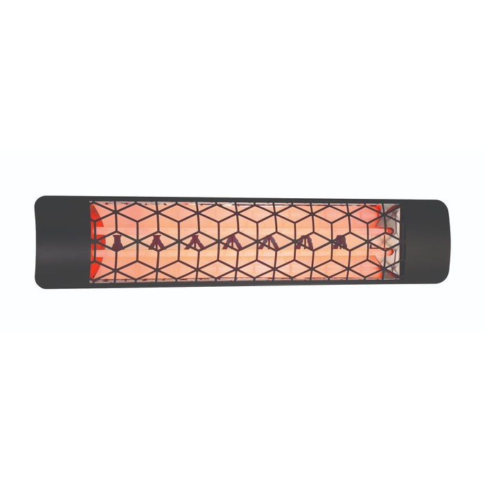 Innova Eurofase EF40277B6 4000 Watts EF40 Series Electric Infrared Patio Heater 277V 39.38 in. x 9.38 in. x 8.18 in. - Black