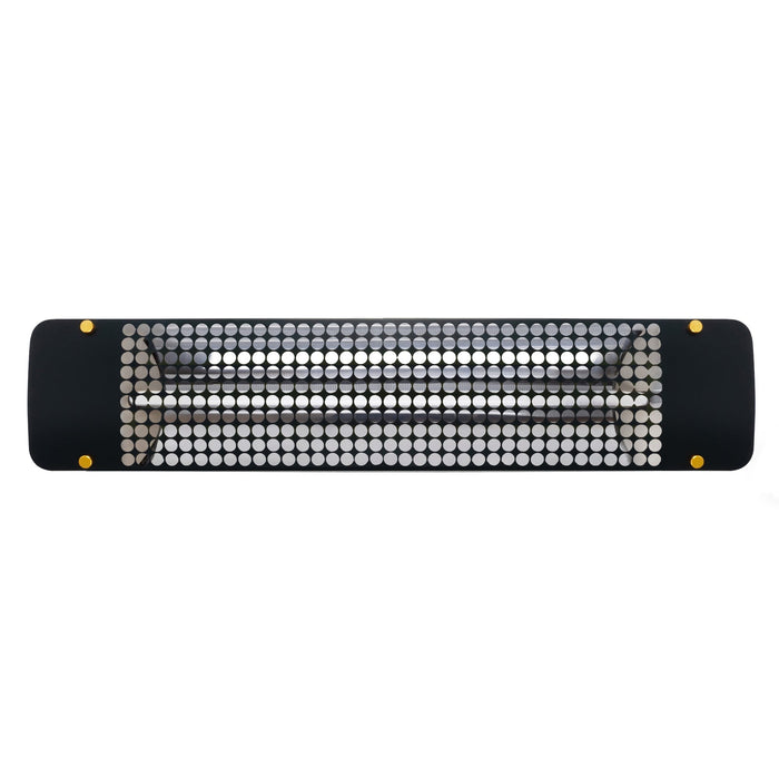 Innova Eurofase EF25480B7 2500 Watts EF25 Series Electric Infrared Patio Heater 480V 39.38 in. x 9.38 in. x 8.18 in. - Black