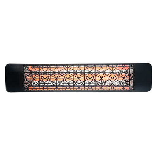 Innova Eurofase EF20208B4 2000 Watts EF20 Series Electric Infrared Patio Heater 208V 39.38 in. x 9.38 in. x 8.18 in. - Black