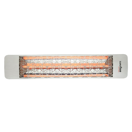 Innova Eurofase EF30240S4 3000 Watts EF30 Series Electric Infrared Patio Heater 240V 61.25 in. x 9.38 in. x 8.18 in. - Stainless Steel