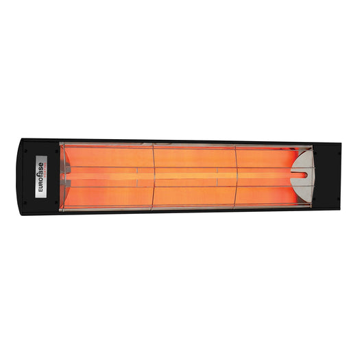 Innova Eurofase EF25277B 2500 Watts EF25 Series Electric Infrared Patio Heater 277V 39.38 in. x 9.38 in. x 8.18 in. - Black