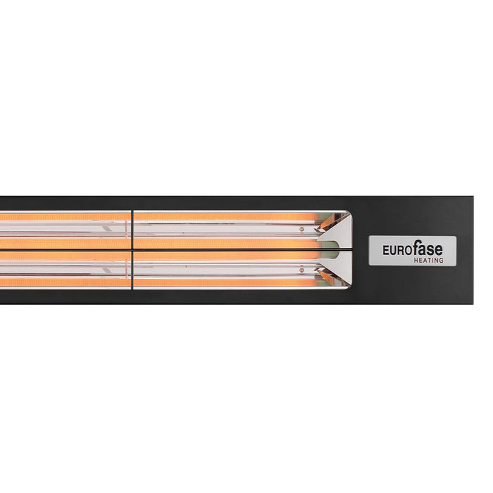 Innova Eurofase LP30240B 3000 Watts LP30 Series Infrared Heater 240V 64.30 in. x 9.00 in. x 4.7 in. - Black