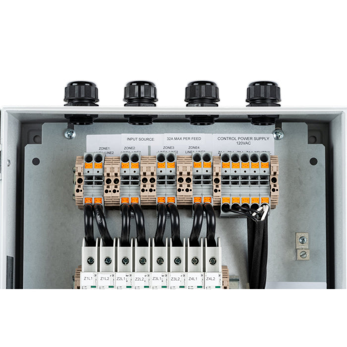 Innova Eurofase EFCB24M2 Controls Contactor Box 240V 12.00 in. x 6.00 in. x 14 in. - Light gray