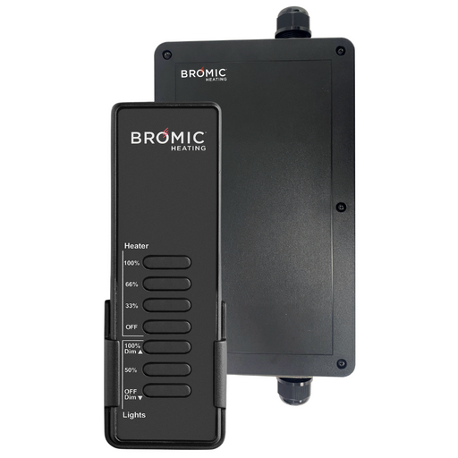 BROMIC BH3230007-1 Part Accessory Eclipse Electric Pendant Dimmer Control With Wireless Remote - Black