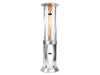 2-PACK of Paragon Outddoor OH-SS32-7R - Liquid Propane Helios Round Flame Tower Heater with Remote Control - Stainless Steel