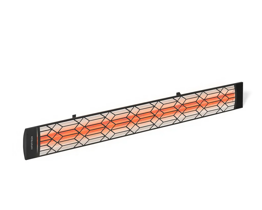 Infratech CD Series Dual Element Craftsman Motif in Black Color