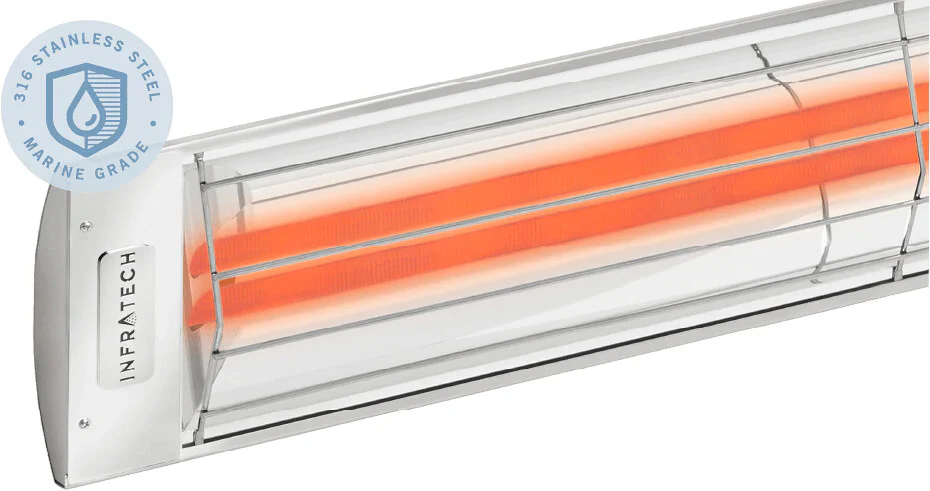 Infratech CD Series Dual Element Stainless Steel Marine Grade Color
