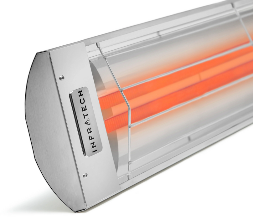Infratech CD Series Dual Element Stainless Steel Color