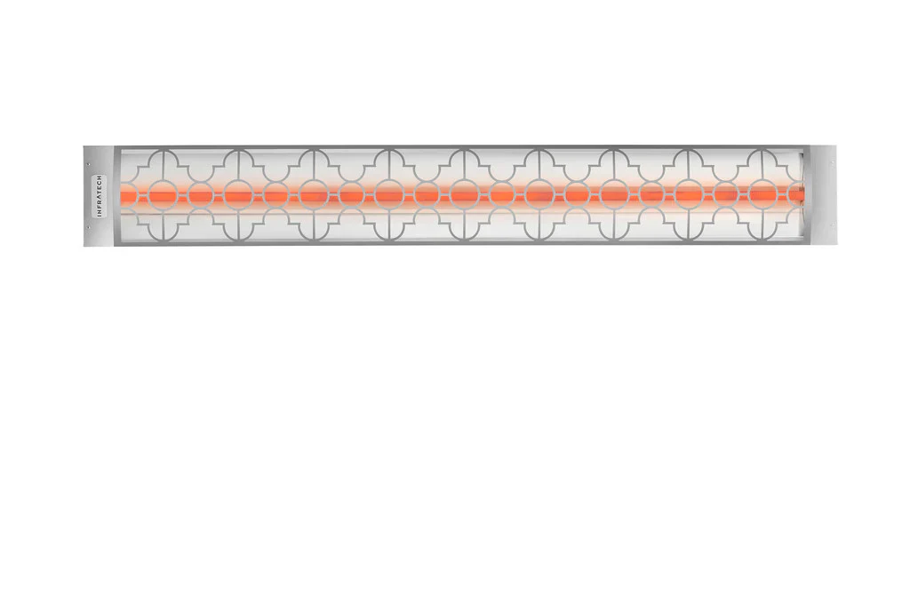 Infratech C Series Single Element Mediterranean Motif Stainless Steel Color