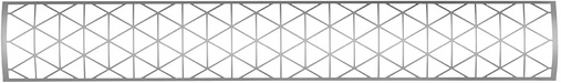 Infratech Contemporary Motif Upgrade Kit in Stainless Steel