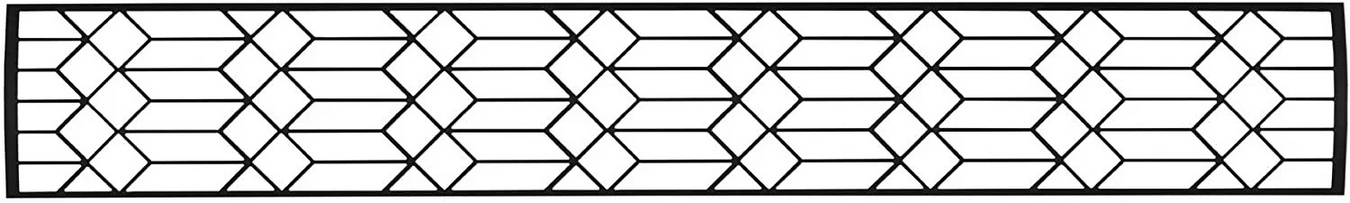Infratech Dual Element For 61 Inches Heaters - Black Motif Upgrade Kit