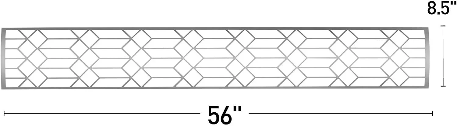 Infratech Craftsman Motif Upgrade Kit in Stainless Steel