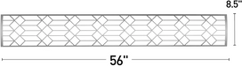 Infratech Craftsman Motif Upgrade Kit in Stainless Steel