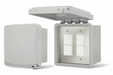 Infratech 14 4325 Duplex Stack Switch Dual Surface Mount with Weatherproof Box